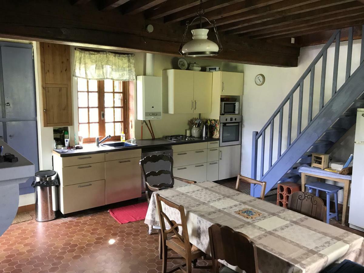 Maison Bleue Lavault-de-Fretoy ภายนอก รูปภาพ